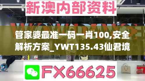 管家婆最准一码一肖100,安全解析方案_YWT135.43仙君境