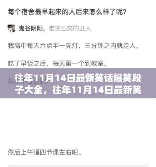 往年11月14日爆笑笑话与段子集锦及全面评测介绍