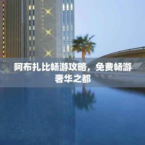阿布扎比畅游攻略,免费畅游奢华之都