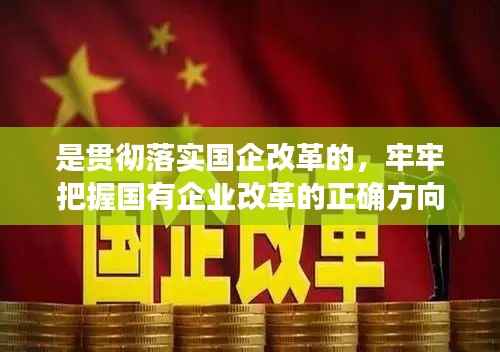 是贯彻落实国企改革的,牢牢把握国有企业改革的正确方向