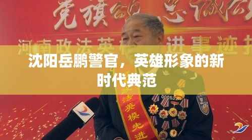 沈阳岳鹏警官,英雄形象的新时代典范