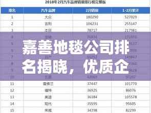 嘉善地毯公司排名揭晓,优质企业榜单不容错过!